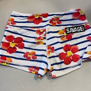 Savage barbell shorts